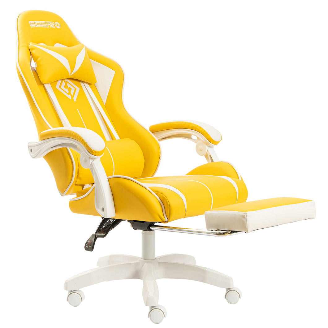 Geepro™ Gaming Chair Ergonomic 2-points Lumbar Massage  Office Chair